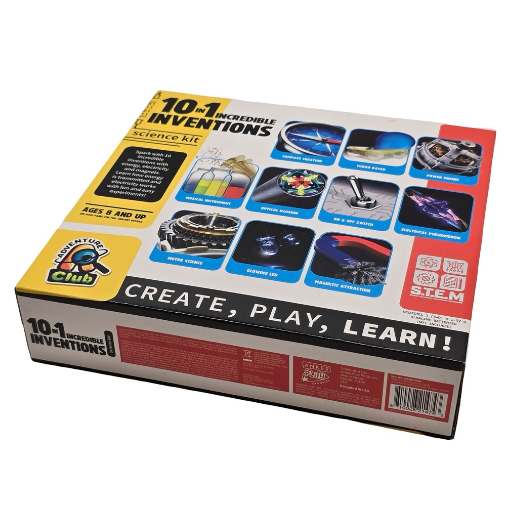 10-in-1‎ Incredible Inventions STEM Science Kit Kids Learning Experiments - Picture 3 of 5